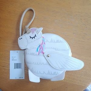 Betsey Johnson NWT Unicorn coin purse wristlet